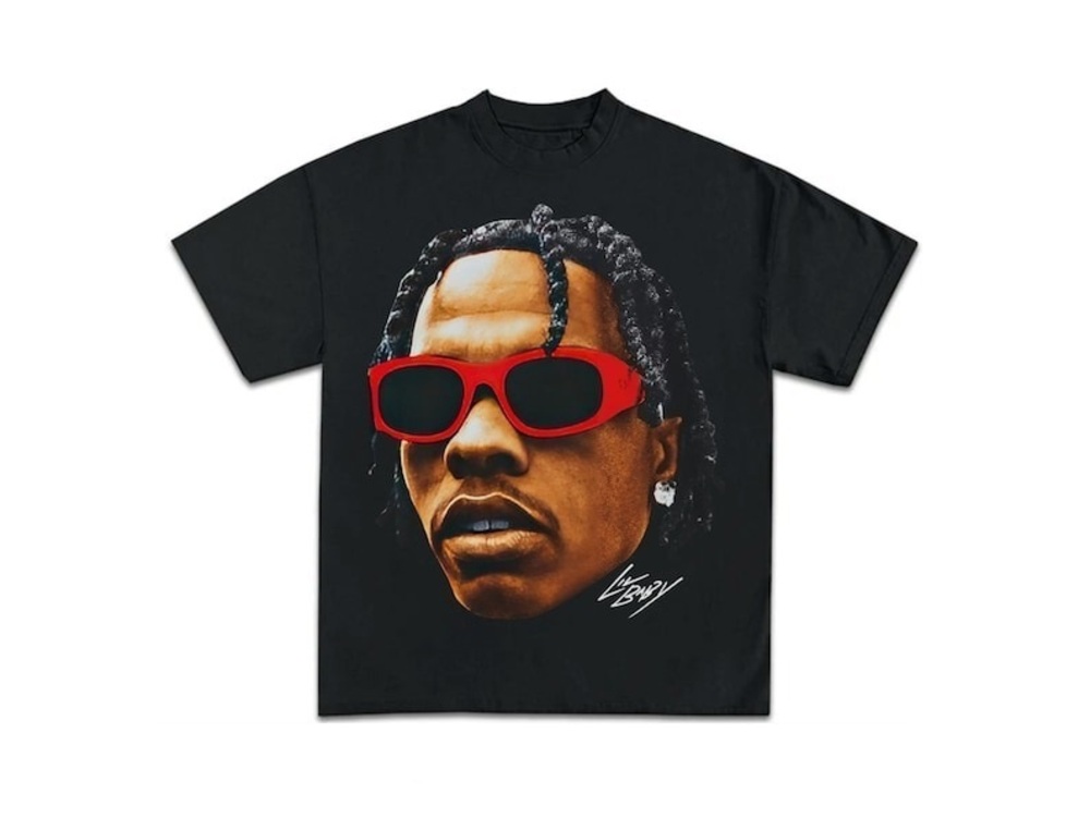 Rap Tee Lil Baby Hip Hop Graphic Print T-Shirt